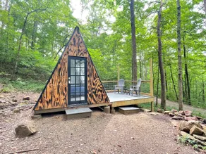 Tiny A-frame Glamping @ Running Water Creek - Image 2