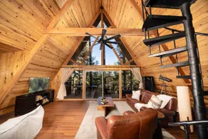 Vista A-frame | Cozy modern cabin in the pines! - Image 5