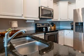 *Stylish 1BR Getaway w/ KING Bed + Patio + Wi-Fi - Image 4