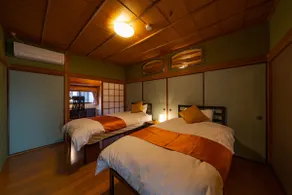 Private hot spring with direct flow from the source! Private inn with a vintage Showa atmosphere/barbecue/3 bedrooms/free parking - Image 4