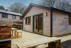 Padley; woodland lodge with hot tub for 2-4 in the Staffordshire Moorlands - Image 2