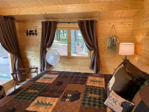 Cozy One Bedroom Glamping Cabin for Two Adults - Image 4