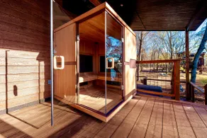 All is Found Riverfront Cabin with Sauna - Image 4
