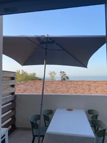 T3 sea view for 6 pers. Beach on foot and pool - Image 3