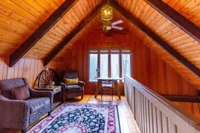 Woodsy A-Frame Cabin in Resort - Kayaks and Pool! - Image 4