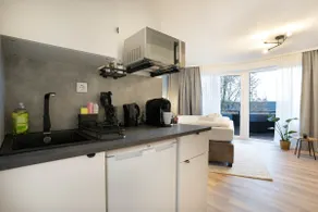 NSV apartment: On the edge of the forest | Kitchen | Pool | Balcony - Image 4