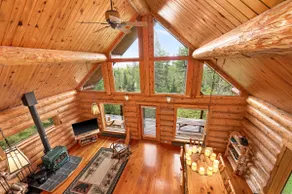 Split Rock Blockhaus mit Blick auf den Lake Superior, ruhig gelegen in 100 Jahre alten White Pines - Image 2