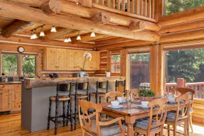 Log Home w/ Stunning Views Hiking Fishing Paradise - Image 3