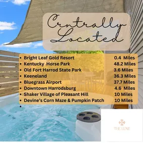 The Luxe/Hot Tub/ Putt Putt/10 Mins Shaker Village - Image 4