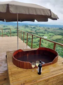 New cabin with amazing view of the mountain Air-Conditioning - Image 3