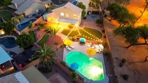 |FREE pool Heat|Outdoor Kitchen|Vid Games|Park Access - Image 2