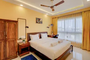 Poolside 2BHK | Near Airport | Workcation Ready - Image 3