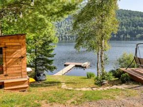 Chalet with Spa + Private Beach + Sunrise - Image 2