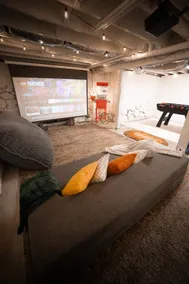 Reno's Biggest Little House - Cozy Home Theatre - Image 3