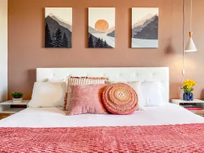 Boho-Luxe Studio - Pink Accents & Mountain Calm - Image 2