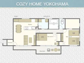 Family-friendly 2LDK/5-min walk/1 stop to Yokohama - Image 2