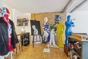 Cosy art studio near station with bikes and garden - Image 5