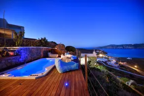 Villa Princess 5 4Bed with Small Tub Panormos Beach - Image 2