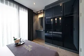 White Deluxe1 with Kitchen and Balcony - Image 3