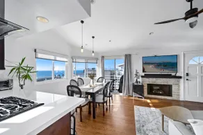 Top Floor Ocean Views & 2 Car Garage Steps to Sand - Image 2