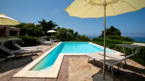 In the Mediterranean greenery, with a sea view and swimming pool - Image 4