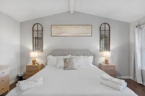 The Aster Oasis | 4BR 7 Beds + Yard, Patio & Style - Image 4