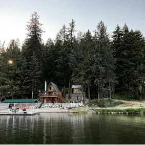 Lakefront A-Frame with Sand Beach & Dock - Image 5