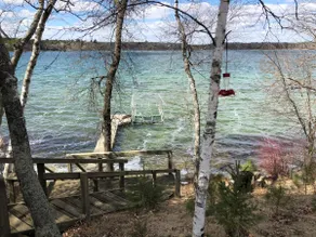 Up North Cabin on clear sand-bottom Duck Lake - Image 2