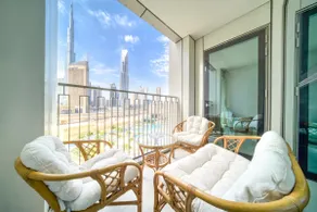 Burj Khalifa View | 2BR with Private Balcony - Image 3