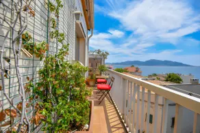A balcony overlooking the Mediterranean - Image 2