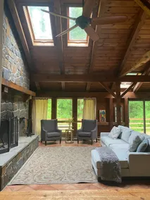 Secluded Post-and-Beam Chalet w/Breathtaking Views - Image 5