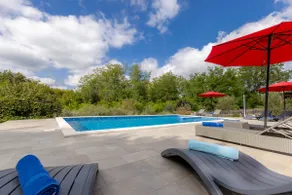 Holiday home with barbecue, private pool & terrace | Nature view - Image 3
