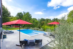 Holiday home with barbecue, private pool & terrace | Nature view - Image 2
