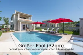 Villa Falco für Familien, bis 6 Personen, 3 Schlafzimmer mit Bad en Suite, Pool mit Loungebereich, Grillterrasse, schnellem Wlan, 2 Parkplätze, - Image 2