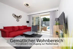 Villa Falco für Familien, bis 6 Personen, 3 Schlafzimmer mit Bad en Suite, Pool mit Loungebereich, Grillterrasse, schnellem Wlan, 2 Parkplätze, - Image 4