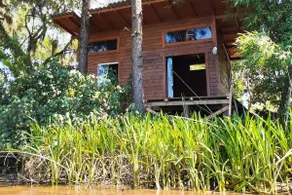 Cozy Riverfront Chalet with Bathtub - Image 3