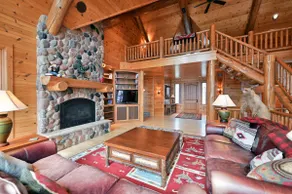 Custom-Built Log Cabin Family Friendly Home - Image 4