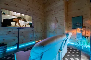 ~NEW~ Romantic Cabin Theatre! Pool Table! Jacuzzi! - Image 2