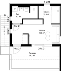 New and modern entire rental unit in Ås/Ski Norway - Image 3