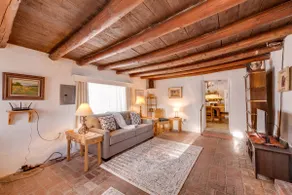 Vintage Taos Adobe with Grand Taos Mountain View - Image 2