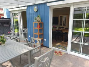 ~ The Magic of Blue in Conneforde ~ with a large patio, garden, and sauna  - Image 2