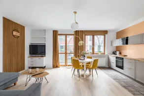 Bright Apartment Okrzei in Warsaw Near PGE by Noclegi Renters - Image 5