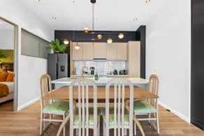 Luxe 2BR Apt Near Stadium w/ Parking & Balcony - Image 4