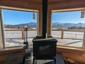 Brand New! Log Cabin with Lake Views & Hot Tub! - Image 2