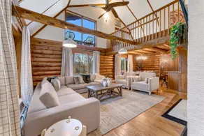 5BR Lux Cabin w HotTub Sauna Pool FirePit GameRoom - Image 5