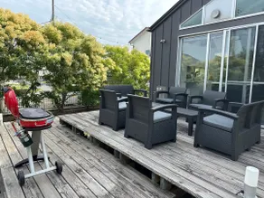 One building/Maximum 12 guests/Free BBQ equipment/Spacious wooden deck/Jacuzzi - Image 2