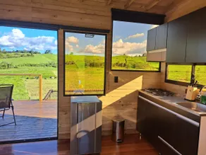 Wooden cabin chalet with fireplace - Image 3