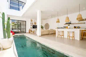 Villa Valentina - Luxury 2BR with Pool and Rooftop in Quiet Area of Canggu - Image 2