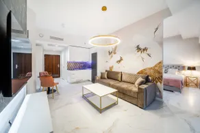 ANS Hanza Tower Apartment 17th floor with city view, swimming pool area with saunas, viewing terrace - Image 2