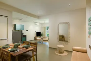 Luxury 2 BHK with Private Garden, Etereo Stays - Image 3